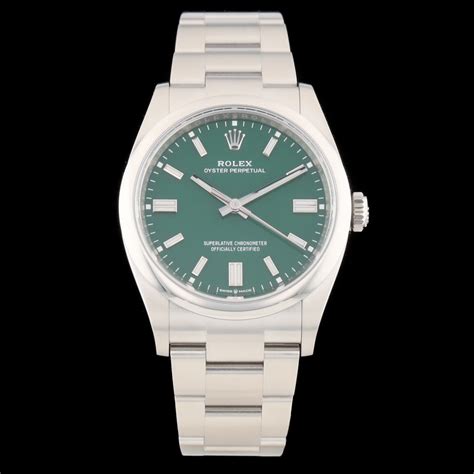 rolex quadrante verde acqua